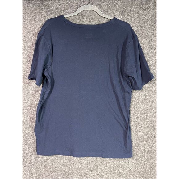 Everlane Navy Air Tee Lightweight Cotton Oversized Short Sleeve S NWT - Picture 7 of 10
